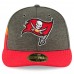 Men's Tampa Bay Buccaneers New Era Pewter/Red 2018 NFL Sideline Home Official Low Profile 59FIFTY Fitted Hat 3058476